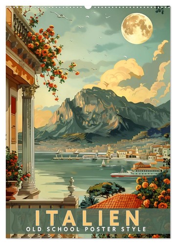 Italien old school poster - italien,
