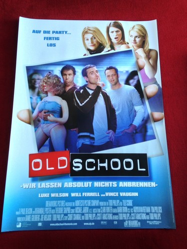 Old school kinoplakat poster - school,