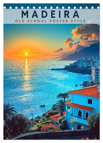 Madeira old school poster - madeira,