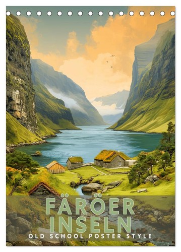 Färöer inseln old school - inseln,
