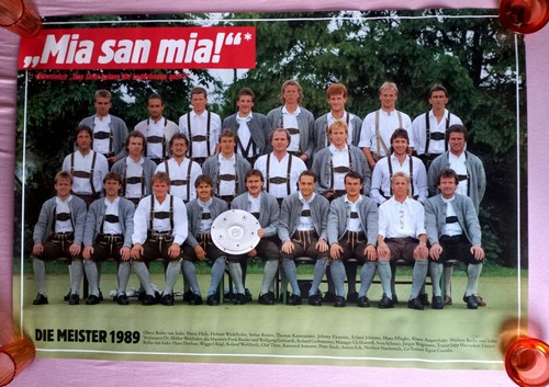 Altes bayern poster - fc,